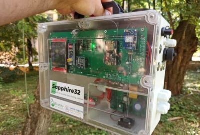 Ukrainian eco-activists have developed mobile public monitoring station which has no equivalent in Europe