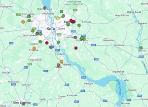 Звіт щодо стану атмосферного повітря у м. Київ та Київській області за червень